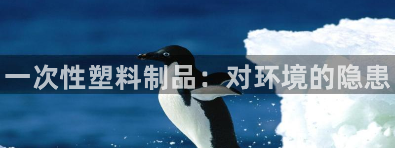 太阳集团城网站2：一次性塑料制品：对环境的隐患