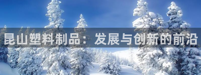 太阳集团首页：昆山塑料制品：发展与创新的前沿