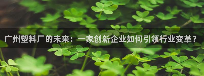 44118太阳成城集团：广州塑料厂的未来：一家创新企业如何引